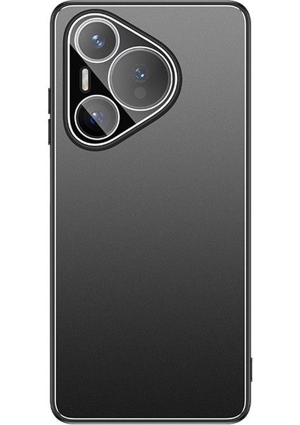 Huawei Pura 70 Pro / 70 Pro Plus Pc+Tpu Lens Filmli Mat Arka Telefon Kapağı (Yurt Dışından)