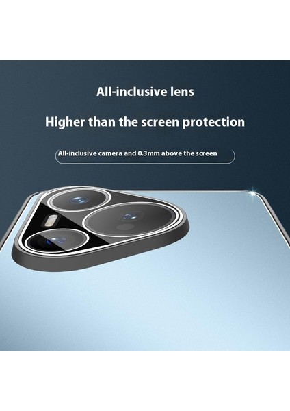 Huawei Pura 70 Pro / 70 Pro Plus Pc+Tpu Lens Filmli Mat Arka Telefon Kapağı (Yurt Dışından) fırsatları