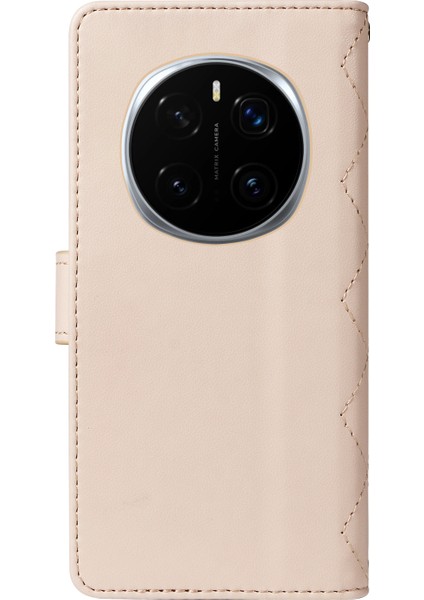 Honor Magic7 Pro 5g Cüzdan Eşkenar Dörtgen Deri Telefon Kılıfı Kayış (Yurt Dışından) modelleri