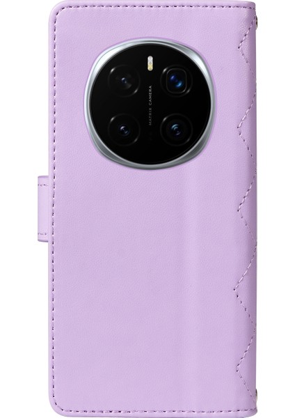 Honor Magic7 Pro 5g Cüzdan Eşkenar Dörtgen Deri Telefon Kılıfı Kayış (Yurt Dışından) modelleri