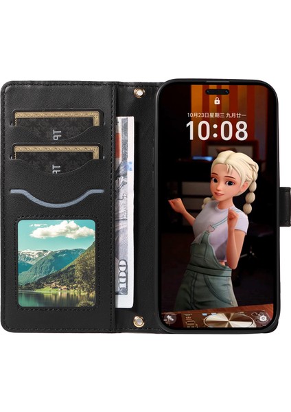 Honor Magic7 Pro 5g Cüzdan Eşkenar Dörtgen Deri Telefon Kılıfı Kayış (Yurt Dışından) fırsatları