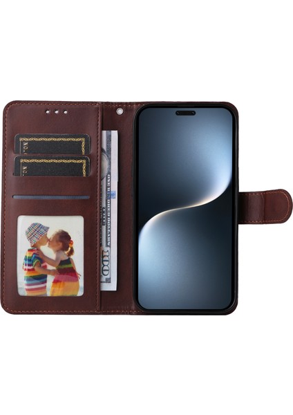 Honor Magic7 Pro 5g Cüzdan Pu Deri Folyo Flip Telefon Kapağı (Yurt Dışından)