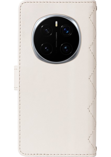 Honor Magic7 Pro 5g Cüzdan Eşkenar Dörtgen Deri Telefon Kılıfı Kayış (Yurt Dışından) modelleri