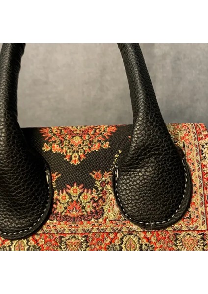 Mozaik Desenli Kadın Mini Çapraz Çanta - 14 x 17 cm fırsatları