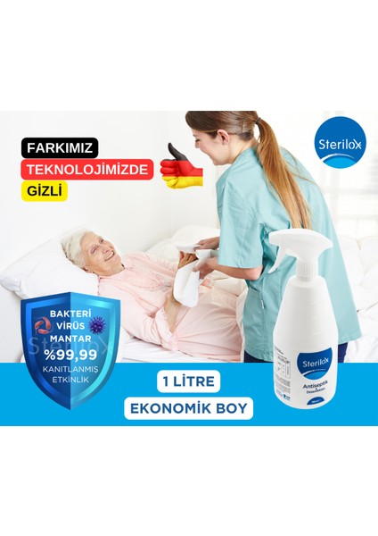 Antiseptik & Dezenfektan (Hipokloröz) 1 Litre