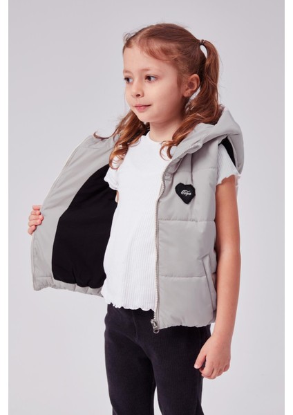 Kapüşonlu Kız Çocuk Şişme Yelek 51307 fiyatları