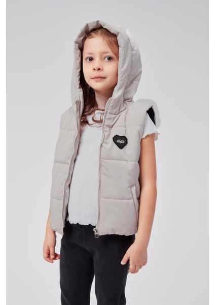 Kapüşonlu Kız Çocuk Şişme Yelek 51307 fırsatları