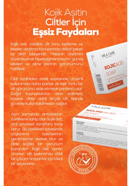 Kojik Asit Sabunu Leke Önleyici Bakım Zerdeçal Özlü 100 gr indirimleri