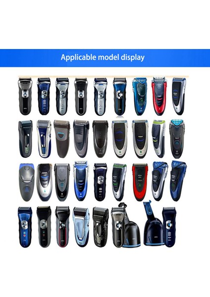 2x Güç Kablosu Braun Tıraş Makinesi Serisi 7 3 5 S3 Şarj Cihazı Braun Elektrikli Tıraş Makinesi 190/199 Yedek 12 V Adaptör Abd Plug (Yurt Dışından)