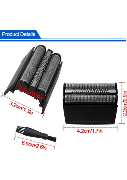 2x 70B Tıraş Makinesi Yedek Folyo ve Kesici Braun Serisi 7 720S 790CC 760CC 765CC 795CC 730 9565 750CC 9585 9591 7840S B (Yurt Dışından) fiyatları