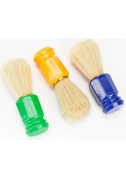 6pc Erkek Tıraş Fırçası Salon Erkekler Yüz Sakal Temizleme Cihazı Tıraş Aracı Jilet Saplı Fırça Erkekler Için (Yurt Dışından)