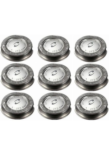 9 Adet Yedek Tıraş Makinesi Kafa Philips Norelco Hq3 Hq4 HQ55 HQ56 HQ6900 HQ6868 HQ5812 HQ6874 Tıraş Bıçağı (Yurt Dışından)
