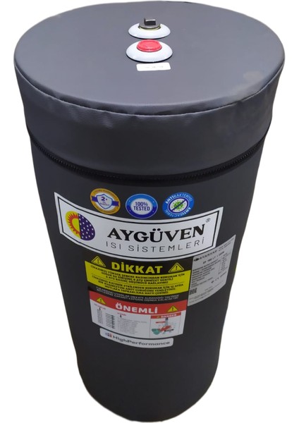 Tek Serpantinli Boyler 100 Lt (TERMOMETRELİ ANOT ÇUBUKLU REZİSTANS GİRİŞLİ)