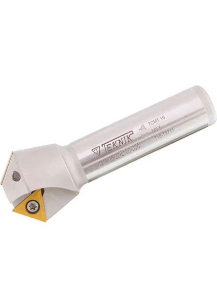 32-53 Z03 K45 Deg TCMT16T3 53 mm x 90 Deg Pahlı Endmelez Z=3