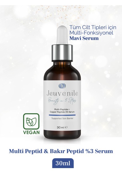 Multi Peptid Bakır Peptid %3 Serum