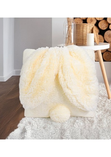 Pababo Tavşan Kulaklı Kırlent Yastık - Sevimli Ev Dekorasyonu Için Ideal indirimleri