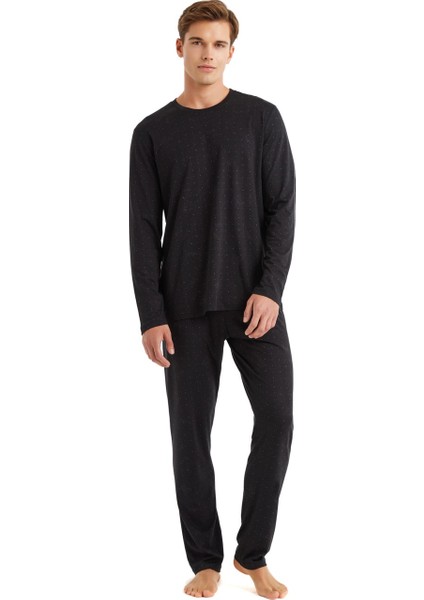 Uzun Kol Erkek Pijama Takım 40570
