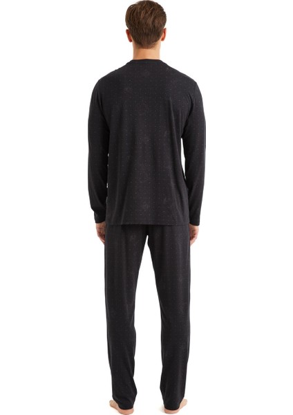 Uzun Kol Erkek Pijama Takım 40570