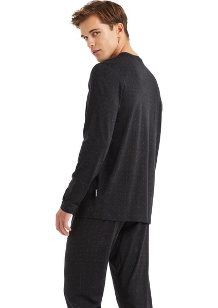 Uzun Kol Erkek Pijama Takım 40570