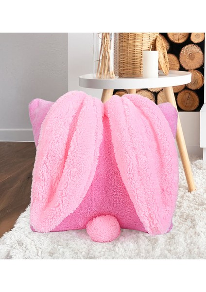 Pababo Tavşan Kulaklı Kırlent Yastık - Sevimli Ev Dekorasyonu Için Ideal indirimleri