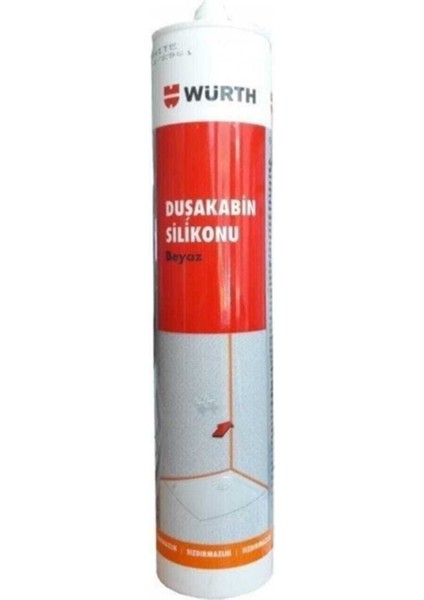Duşakabin Silikonu - Beyaz 310 ml