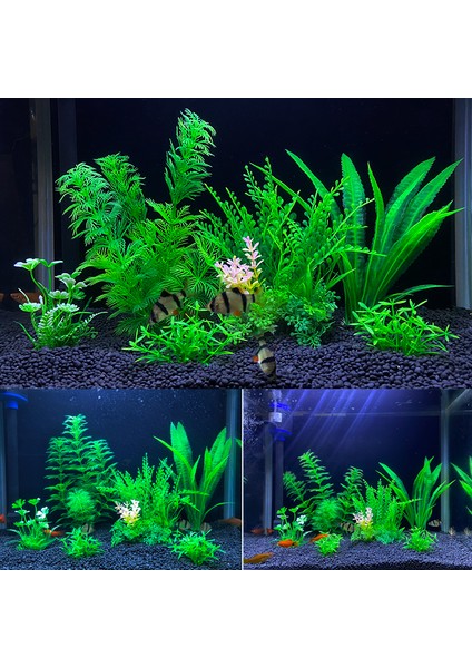 G Tarzı Doğal Ev Aksesuarları Balık Tankı Süs Taşı Aquarium Bitkileri 4 Adet (Yurt Dışından) fiyatları