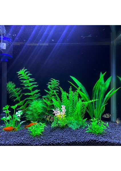 G Tarzı Doğal Ev Aksesuarları Balık Tankı Süs Taşı Aquarium Bitkileri 4 Adet (Yurt Dışından) modelleri