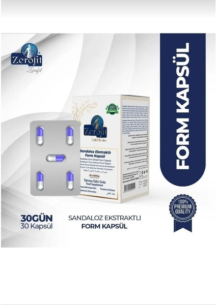 Sandaloz Ekstraktlı Form Kapsül + Kayısı Özlü Kapsül