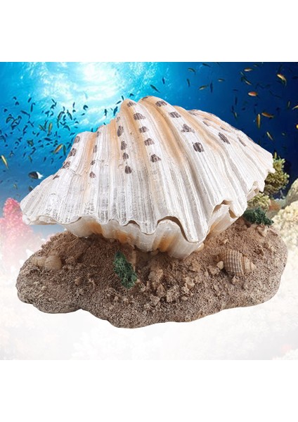 Resim Stili Olarak Kabuk Inci Balon Dekor Akvaryum Süsü Yapay Mercan Hava Balonu Yapıcı Balık Tankı Süsü Aquarium Süsler (Yurt Dışından) fiyatları