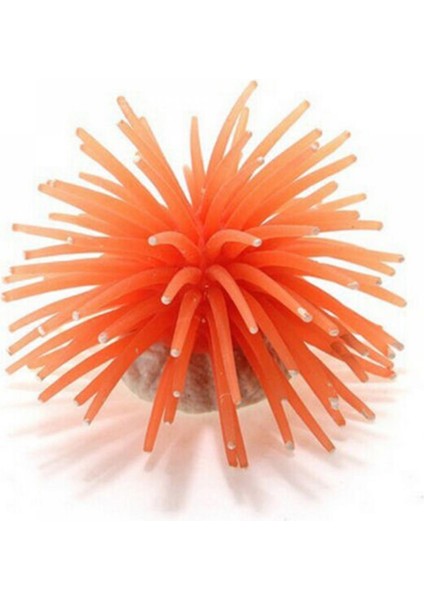 Turuncu Tarzı Renkli Reçine Mercan Dekorasyonu Akvaryum Yapay Mercan Balık Tankı Reçine Mercan Resif Kayası Peysaj Süsleri Dekor Pet Malzemeleri (Yurt Dışından)