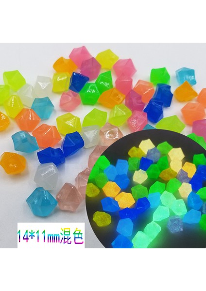 Renk Karıştırma Stili 300 Adet 14MM Bahçe Dekoratif Parlayan Taşlar Koyu Renkli Dekoratif Cevre Taşları Açık Hava Balık Tankı Süsleme Taşları Akvaryum Karışık Renkler (Yurt Dışından)