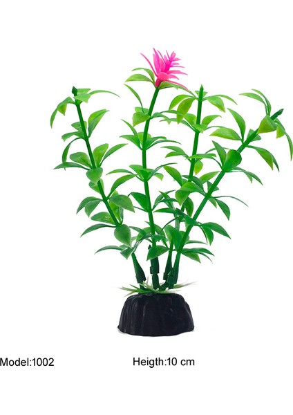 NO.2005 Stili 1 Adet Akvaryum Dekorasyonu Simülasyon Yapay Trompet Çevresel Akvaryum Aksesuarları Simülasyon Sahte Su Bitkileri (Yurt Dışından) fırsatları