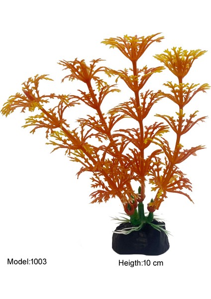 NO.2005 Stili 1 Adet Akvaryum Dekorasyonu Simülasyon Yapay Trompet Çevresel Akvaryum Aksesuarları Simülasyon Sahte Su Bitkileri (Yurt Dışından) indirimleri