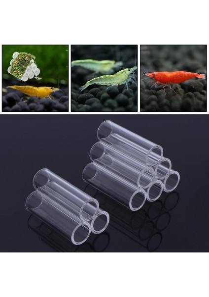 3 Tüplü Stil Tek Boyut Dayanıklı Balık Tankı Sığınağı Tüp Akvaryum Boru Karides Mağara Gizleme Tüpü Üreme Akrilik Şeffaf Ekolojik Doğal Dekor (Yurt Dışından) fırsatları