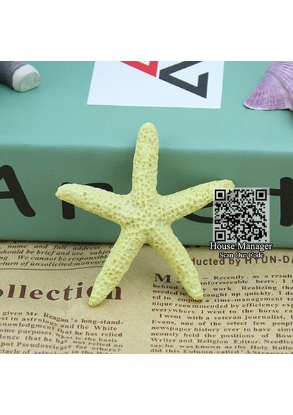 Açık Sarı Stil Resim Olarak Akvaryum Reçine Malzemeli Yapay Denizyıldızı Deniz Yıldızı, Akdeniz Tarzı Okyanus Dekorasyonu Renkli Su Manzarası Balık Tankı Için (Yurt Dışından)