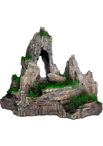 16.5X6.5X12CM Stili M Beden Akvaryum Yapay Reçine Kaya Süsleri Kaya Dekorasyon Peyzaj Simülasyon Yosunu Balık Canlı Akvaryum Aksesuarları (Yurt Dışından) modelleri