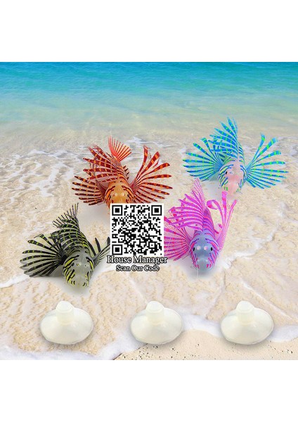 Kırmızı Hipokampus Stili Resim Olarak Yapay Aslan Balığı Yüzen Yapay Balık Tank Dekorasyonu Türkçe Aciklama (Yurt Dışından) indirimleri