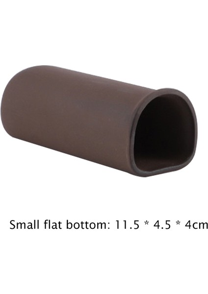 Kahverengi Tarzı 11,5X4,5X4CM Balık Tankı Kristal Karides Evi Özel Şekilli Kil Kapak Barınak Toprak Tünel Mağara Akvaryum Karides Üretim Seramik Yuva Dekorasyon (Yurt Dışından)