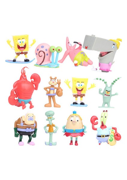 12 Bebek Stili Resim Olarak 3 Stil Akvaryum Süslemesi Çizgi Film Süper Ev Balık Tankı, Ananas Ev Krusty Krab Ahtapot'un Paskalya Adası Kafası Evi (Yurt Dışından)
