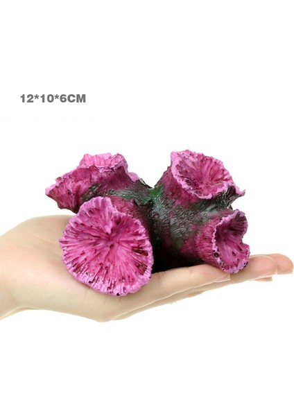 Stil2 Stili 1 Parça Moda 5 Tür Mini Yapay Mercan Balık Tankı Süsleri Renkli Peyzaj Akvaryum Dekorasyonu (Yurt Dışından)