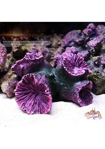 Stil2 Stili 1 Parça Moda 5 Tür Mini Yapay Mercan Balık Tankı Süsleri Renkli Peyzaj Akvaryum Dekorasyonu (Yurt Dışından) modelleri