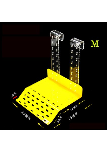 Mavi Stil Akrilik Kaplumbağa Kurutma Platformu Brezilya Su Kaplumbağası Yüzen Ada Kaplumbağa Tankı Akvaryum Amfibi Kanca Kurutma Platformu (Yurt Dışından)