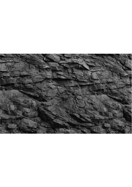 Kara Taş Stili 122X46CM 1 Rulo Hd Akvaryum Arka Plan Sticker 3D Okyanus Manzara Balık Tankı Arka Planı Kendinden Yapışkanlı Akvaryum Süslemeleri (Yurt Dışından)