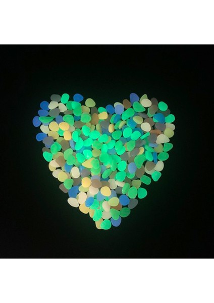 Açık Mavi Tarzı 25 Adet Bahçe Patikaları Için Parlayan Kaya Taşları Glow Stones Rocks Glow In The Dark Bahçe Çakılları - Aydınlatmalı Taşlar (Yurt Dışından)