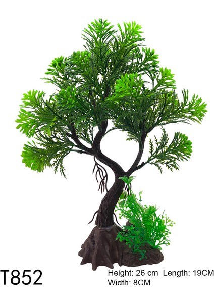 No.3 Tarzı Yapay Sualtı Ağaç Çiçek Bitki Akvaryum Lotus Ev Balık Tankı Dekorasyonu Su Otu Manzara Süsü (Yurt Dışından) fırsatları