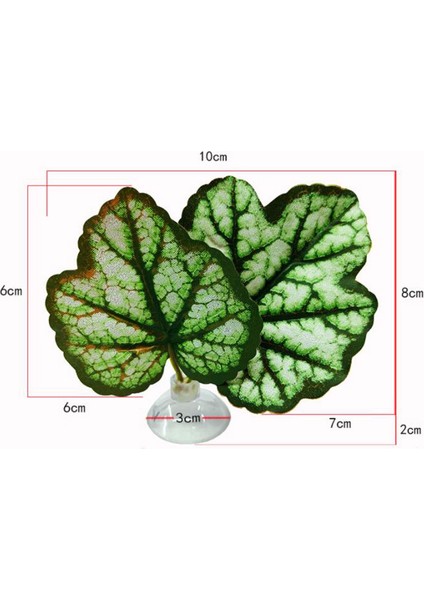 Koyu Yeşil Stil Balık Dinlenme Yumurtlama Yaprağı Akvaryum Balık Yatağı Akvaryum Aksesuarı Balık Tankı Simülasyon Hamak Yapay Bitki Balık Yatağı Betta Yaprağı (Yurt Dışından)