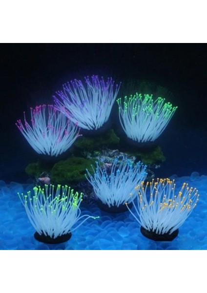 No.7 Tarzı Balık Tankı Aksesuarları Işıldayan Yapay Jel Yengeçler Alt Deniz Manzaralı Sümüklüböcek Mercan Akvaryum Yapay Mercan Bitkisi (Yurt Dışından) fırsatları
