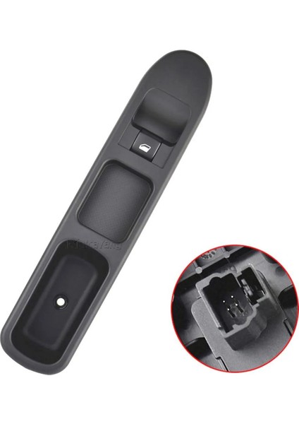 Peugeot 307 Uyumlu Cam Kumanda Paneli Sağ Taraf