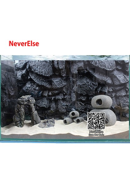 Küçük Stil Resim Olarak Akvaryum Cichlid Tank Taş Mağara Gerçekçi Yapay Granit Kaya Küçük Frimp Gizlenme Dekorasyon Süs Eşya Aksesuarları (Yurt Dışından) indirimleri