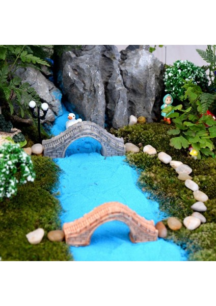 No.2 Tarzı Yaratıcı Akvaryum Dekorasyon Simülasyon Köprü Kendin Yap Reçine Süslemeler Balık Tankı Bahçe Tarzı Minyatür Peyzaj (Yurt Dışından) indirimleri